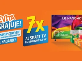 Cedevita nagradna igra & Tuš Cash&Carry: Cedevita nagraujuje