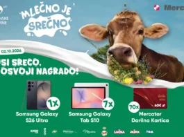 Ljubljanske mlekarne nagradna igra: Okusi srečo, osvoji nagrado!