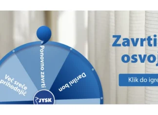 Prijavite se in osvojite lahko JYSK darilni bon za 100 eur