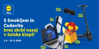 Smokij in Cedevita nagradna igra: S Smokijem in Cedevito brez skrbi nazaj v šolske klopi!