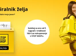 STOP SHOP nagradna igra: Nabiralnik želja. Kaj bi ti polepšalo to jesen?