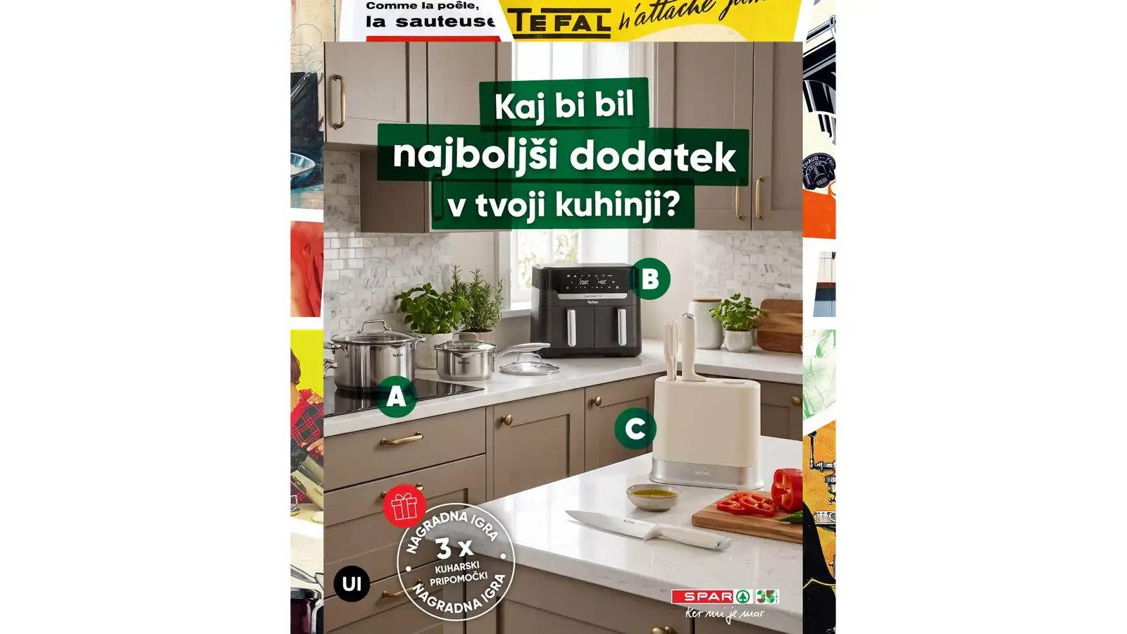 Nagradna igra SPAR: Osvoji nagrade TEFAL Nagradna igra SPAR: Osvoji nagrade TEFAL