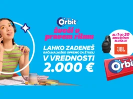 Obit nagradna igra: Žveči v pravem ritmu