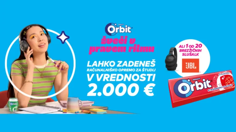 Obit nagradna igra: Žveči v pravem ritmu