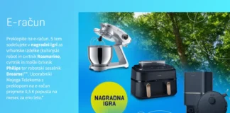 Telekom Slovenije: Naročite E-račun in osvojite nagrado